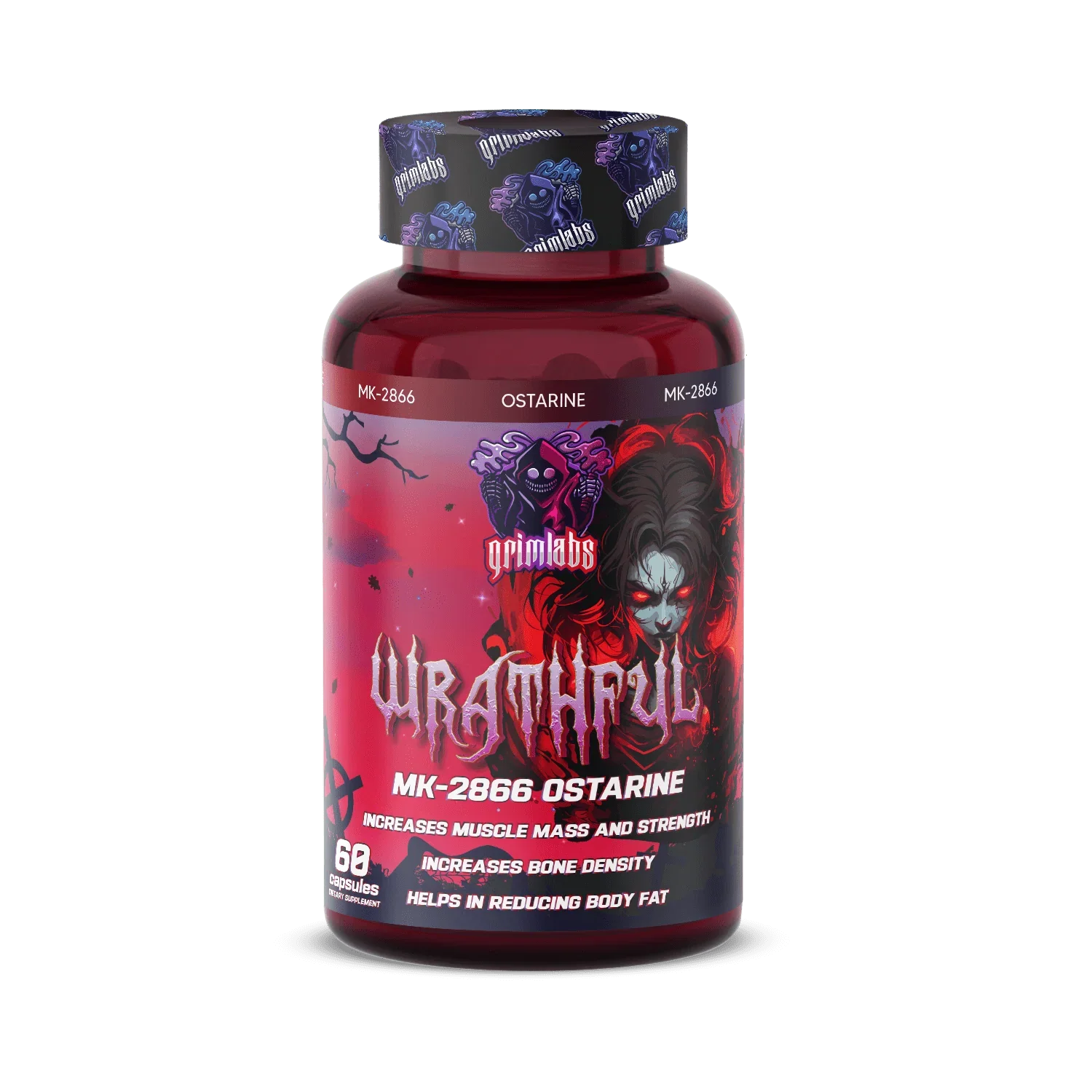 Grimlabs Wrathful (MK-2866) (60 Kapsül) - Mutant