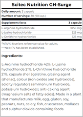 Scitec Nutrition GH SURGE - Mutant