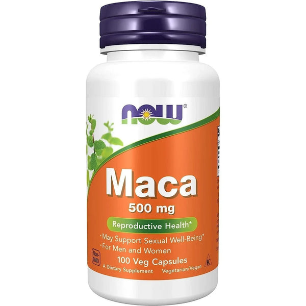 Now Foods Maca 500 mg (100 Kapsül)