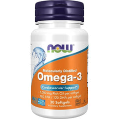 Now Foods Omega-3 Fish Oil (30 Softjel) - Mutant