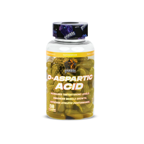 Grimlabs DAA (D-Aspartic Acid) 60 Kapsül