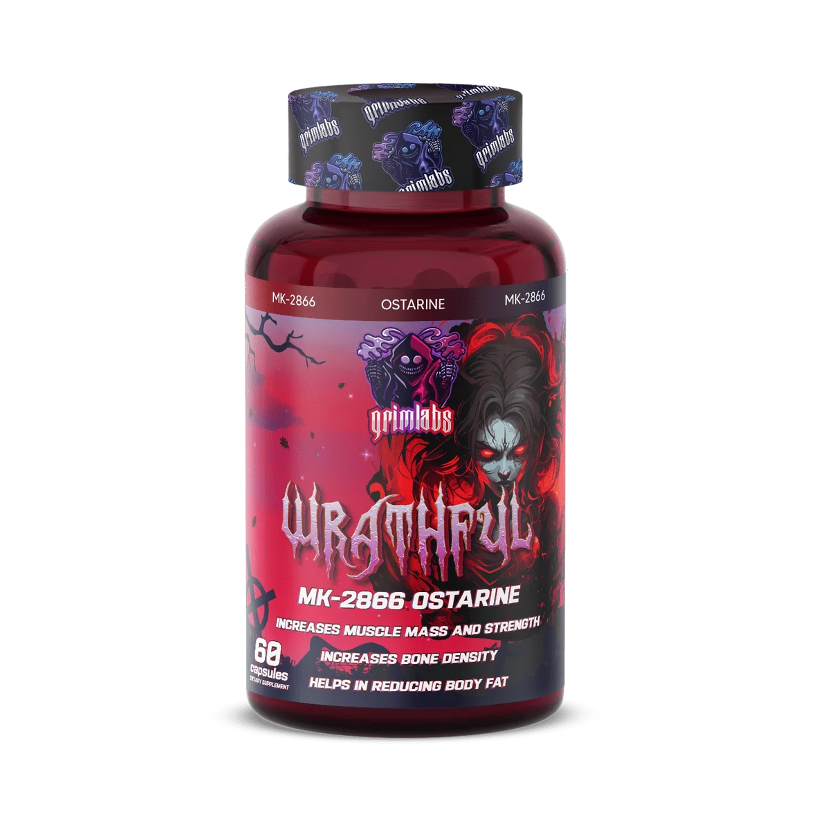 Grimlabs Wrathful (MK-2866) (60 Kapsül) - Mutant