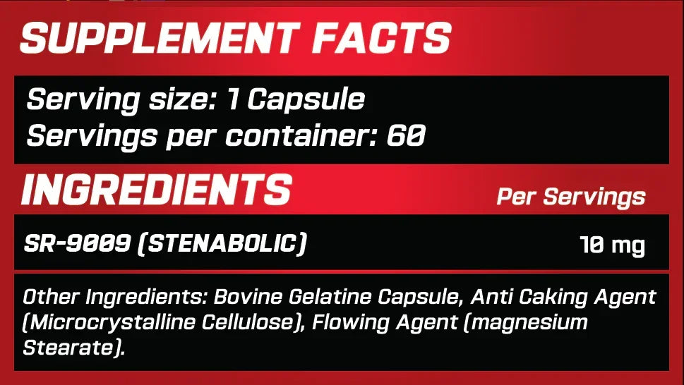 Grimlabs Bloodlust (SR-9009) (60 Kapsül)