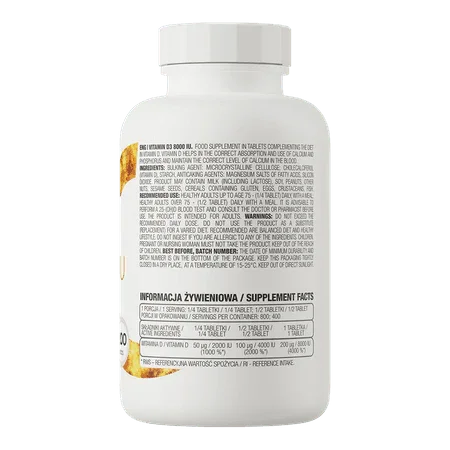 Ostrovit Vitamin D3 8000 IU - Mutant