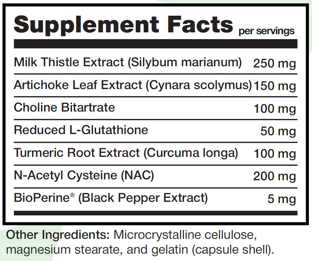 LIVER SUPP 60 KAPSÜL (KARACİĞER KORUYUCU)