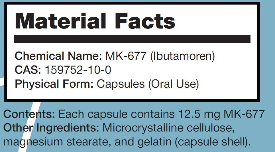 MK-677 12.5 MG 60 KAPSÜL