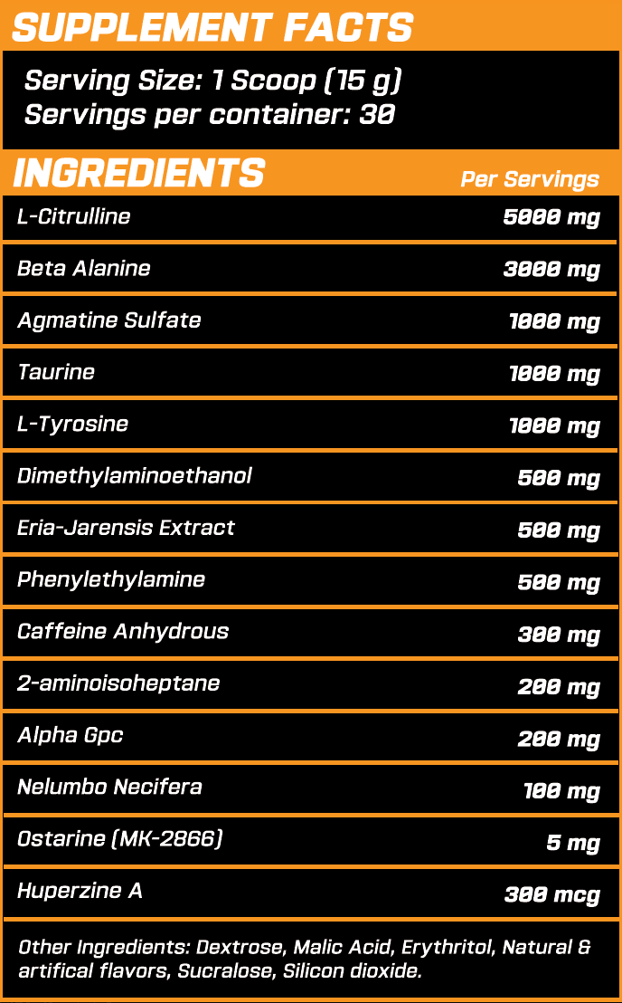 Grimlabs Reaper Resurrection Pre-Workout (30 Servis)